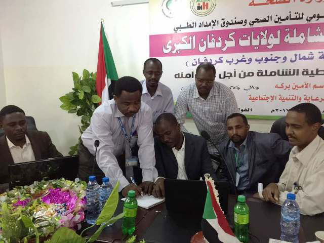 إنعقاد ورشة التغطية الشاملة لوزارات الصحة بكردفان الكبرى